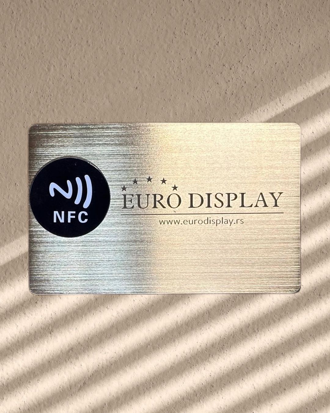 Metalna NFC kartica - Srebrna