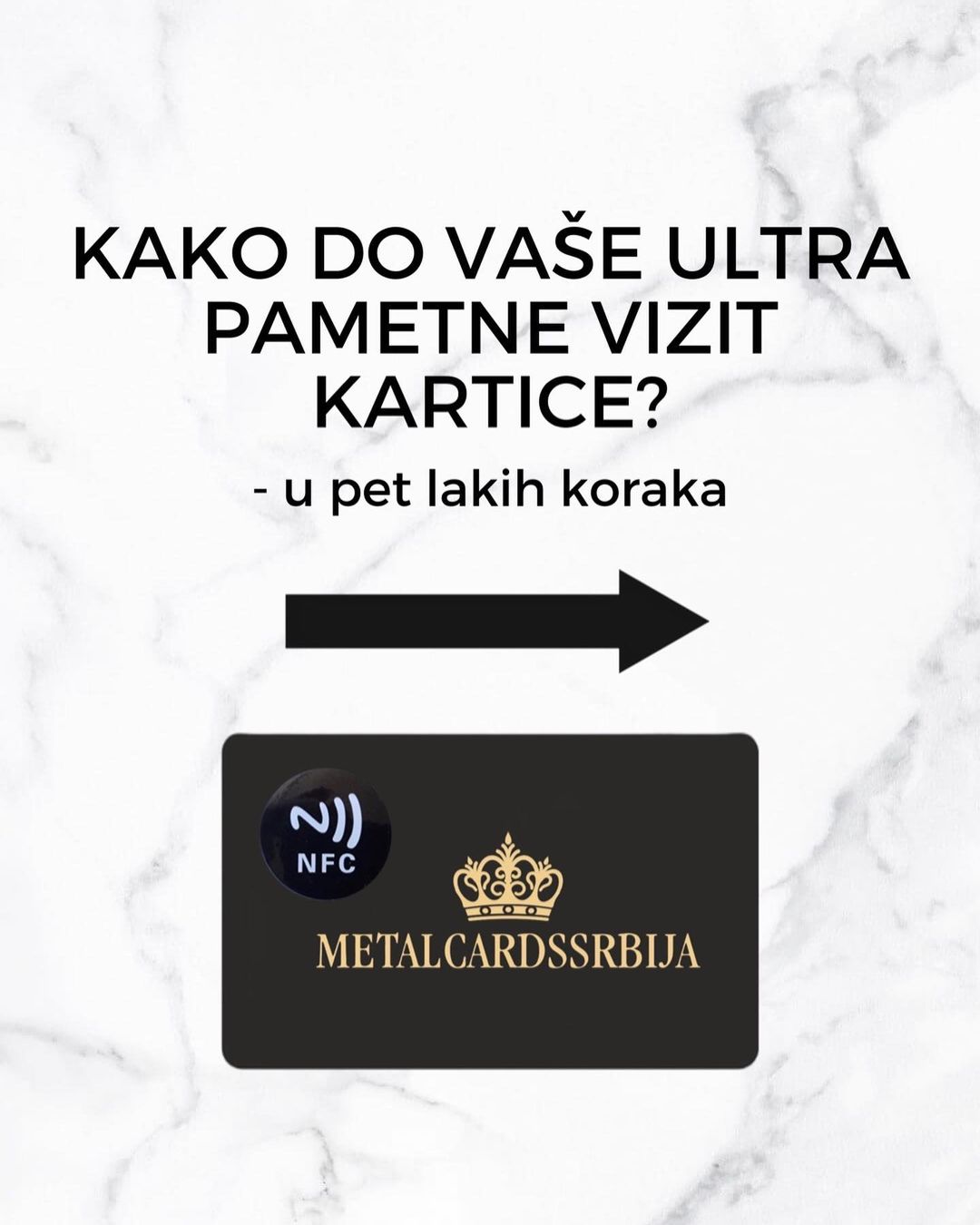 Kako do vase ultra pametne vizit kartice - u pet lakih koraka
